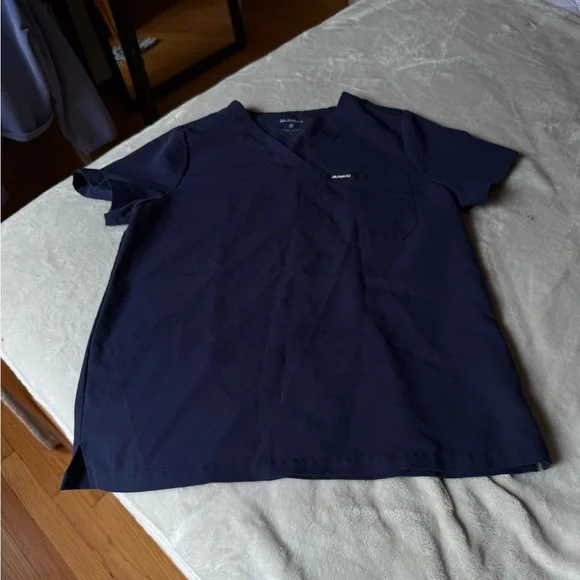 Navy Blue Jaanuu Scrub Set - Picture 3 of 6